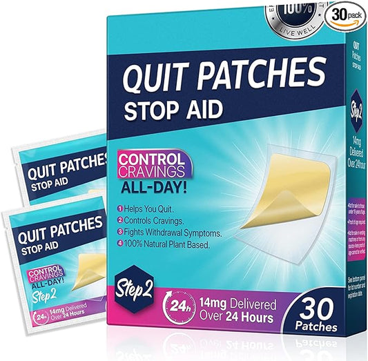 14 mg Step 2 Patches, Stop (30 Patches)