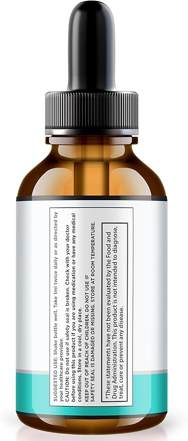 (3 Pack) 24 Burn Drops, All-Natural 24Burn Liquid (90 Servings)