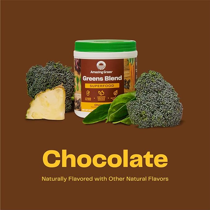 Amazing Grass Greens Superfood Powder: Greens 30 Servings