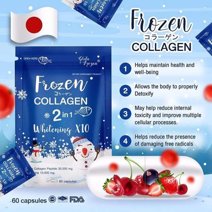 Frozen Collagen 2 in 1 Premium 60 Capsules