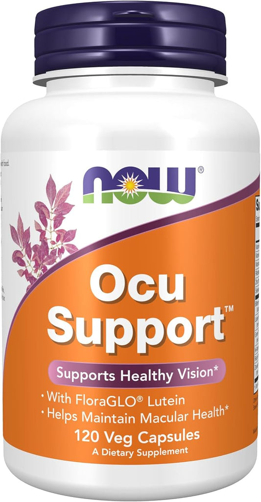 NOW Supplements, Ocu Support™ with FloraGLO® 120 Veg