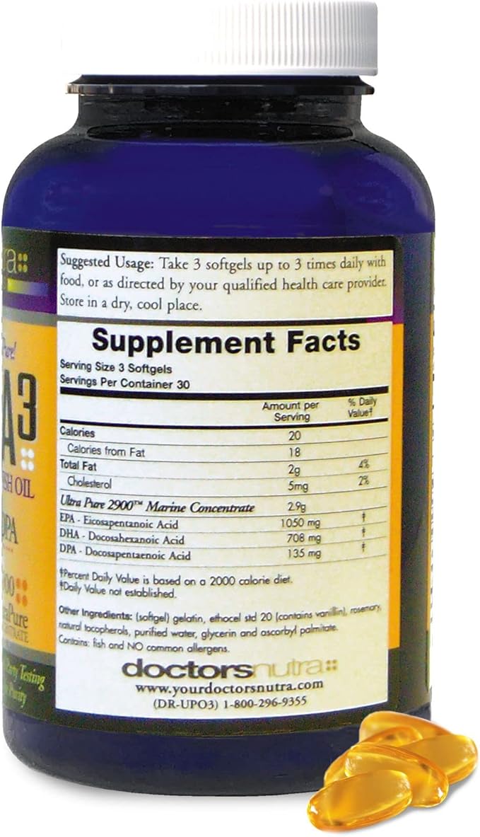 Omega 3 DPA Fish Oil 2,900 30 Servings