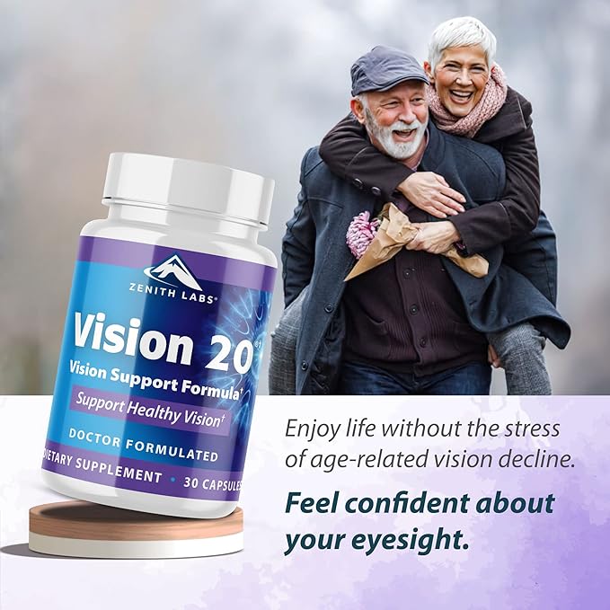 Zenith Labs Vision 20 Clinically Proven 6 Pack