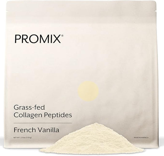Promix Collagen Peptides, Vanilla, 2.5lb Bulk