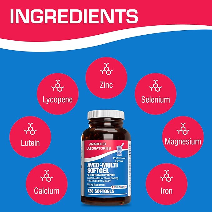 Anabolic Laboratories Daily Multivitamin for Men 120 Daily