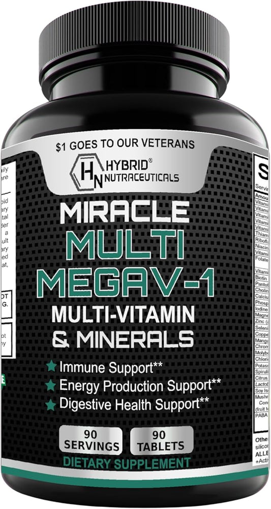 MEGAV-1 Multi-Vitamin, Superfood & Minerals 90 Tablets