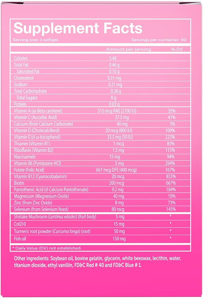 Vivioptal Women 90 Softgels CoQ10 & 3