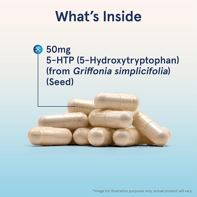 Jarrow Formulas 5-HTP, 100 mg, Serotonin 90 Veggie 90 Day