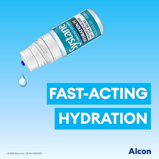 Systane Hydration Multi-Dose Preservative-Free Eye Drops (2x10ml)