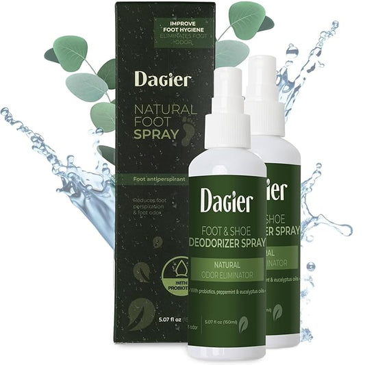 2 Pack foot spray foot odor