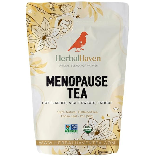 Menopause Tea for Cooling, Hormonal Balance,