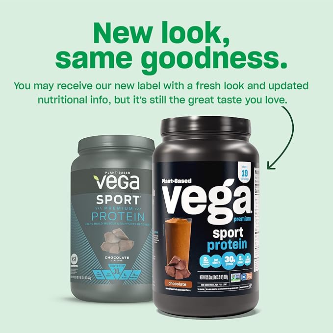 Vega Premium Sport Protein Vanilla Protein 29.2 oz,
