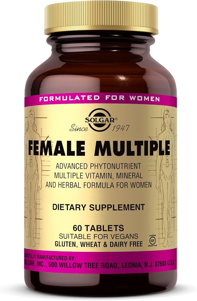 Solgar Female Multiple, 60 Tablets 20 Servings