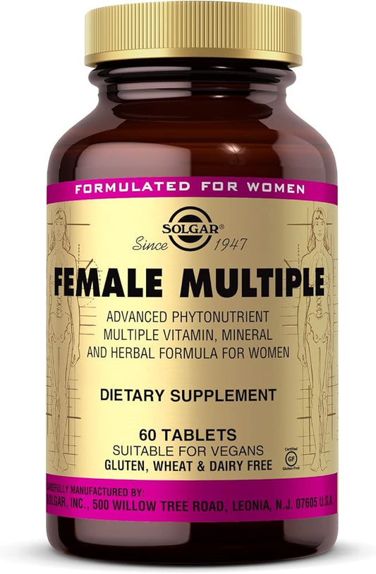 Solgar Female Multiple, 60 Tablets 20 Servings