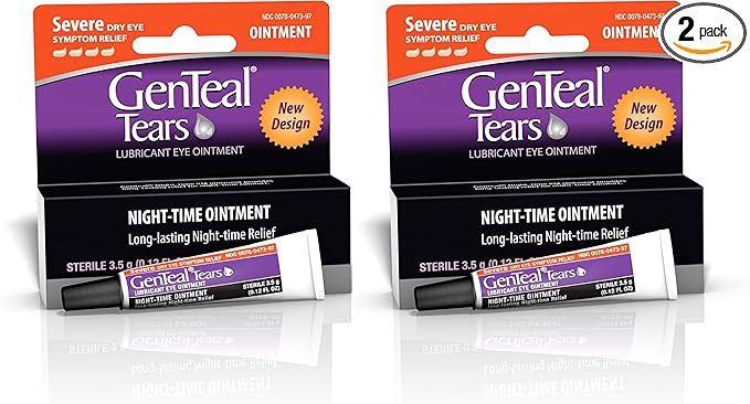 Genteal Tears Night-Time Ointment 3.5g Clear 0.12 Fl 2)