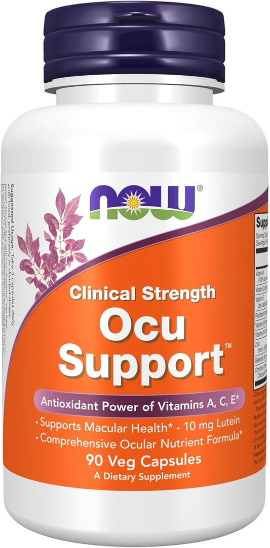 NOW Supplements, Ocu Support™with FloraGLO® Lutein, 90 Veg