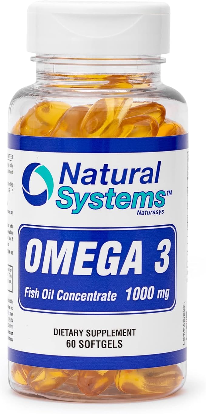 Omega 3 1000mg Fish Oil 60 3 Fish