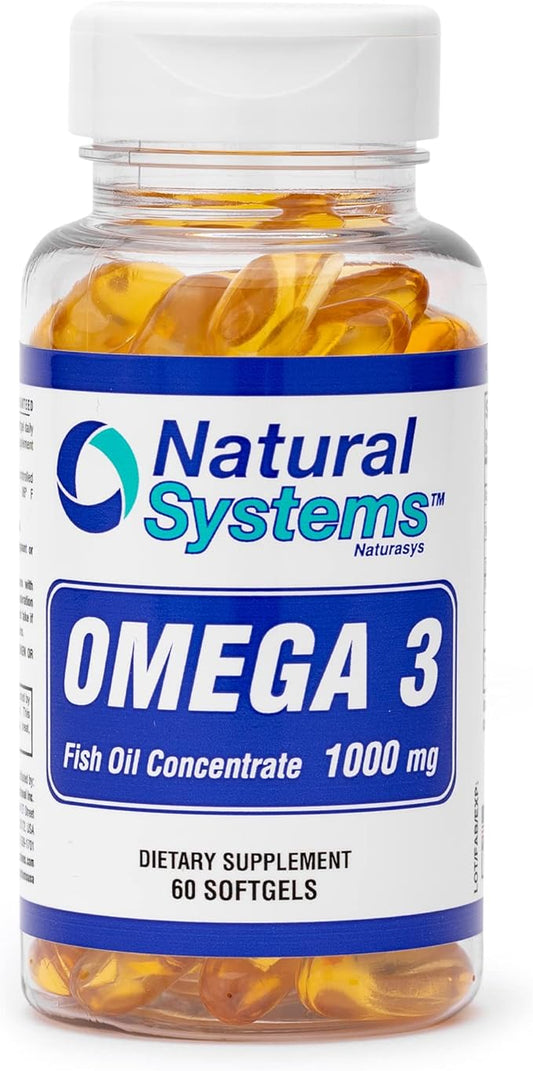 Omega 3 1000mg Fish Oil 60 3 Fish