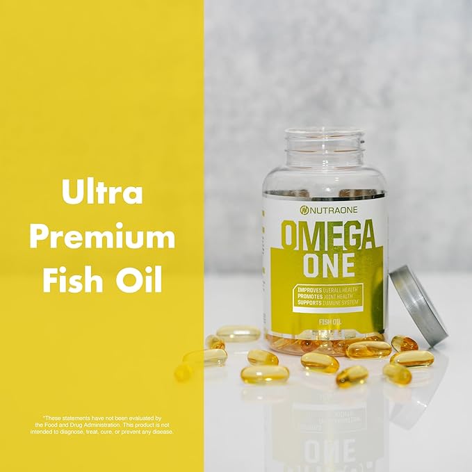 OmegaOne Omega-3 Fish Oil Supplement by (90 500mg 500mg Fish