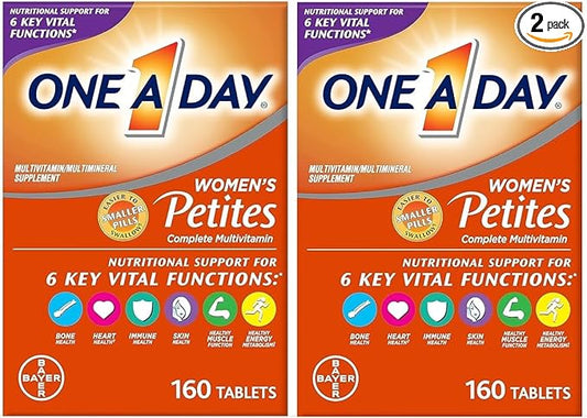 ONE A DAY Women’s Petites Multivitamin,Supplement 160 Count 2)