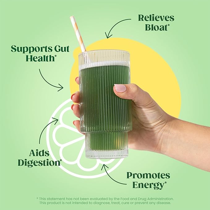 Bloom Nutrition Superfood Greens Powder, Digestive 60 SVG,