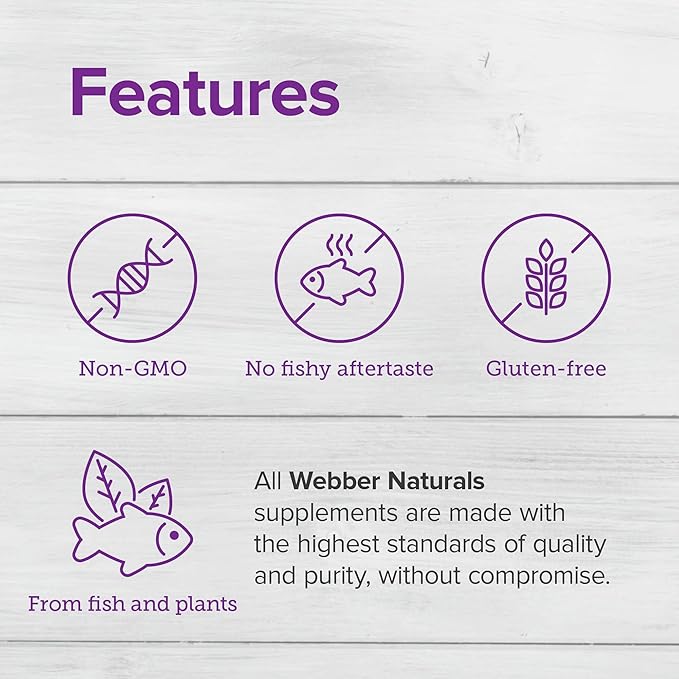 Webber Naturals Triple Omega 3-6-9, 1,200 180 Softgels,