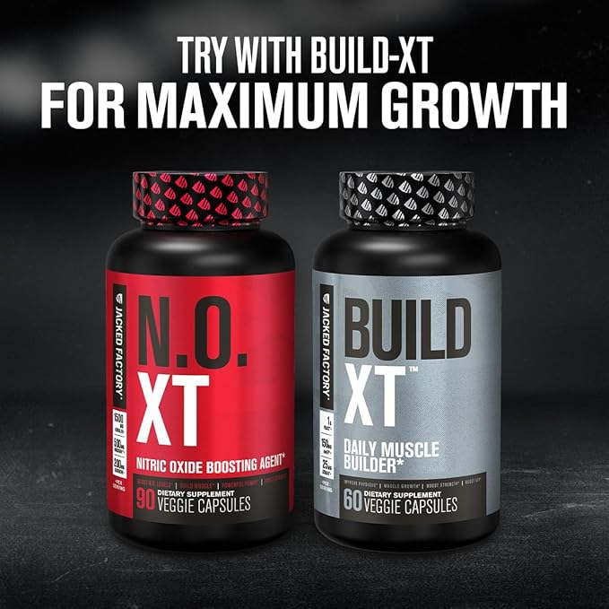 Jacked Factory N.O. XT Nitric Oxide 90 Veggie