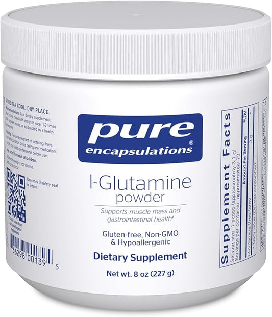 Pure Encapsulations L-Glutamine Powder 8 Ounces