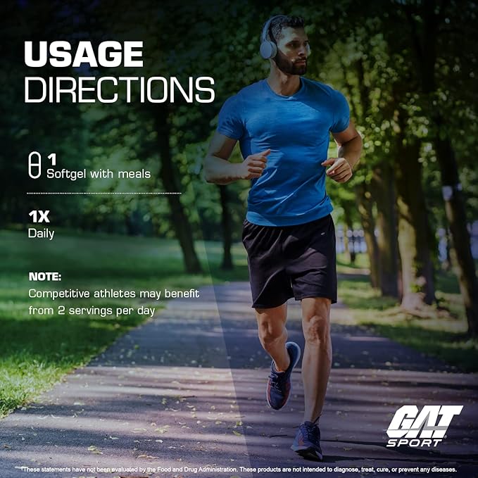 GAT Sport Essentials Omega-3 Purified Fish 90 Softgels