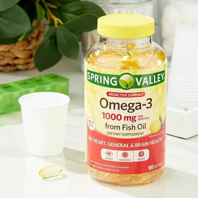 Lual's 45 Diabetes Decoded Bundle Omega-3 Fish Omega-3 Fish Omega-3 Fatty 3 Supplements Omega-3 Fish 1000 mg 180 Soft