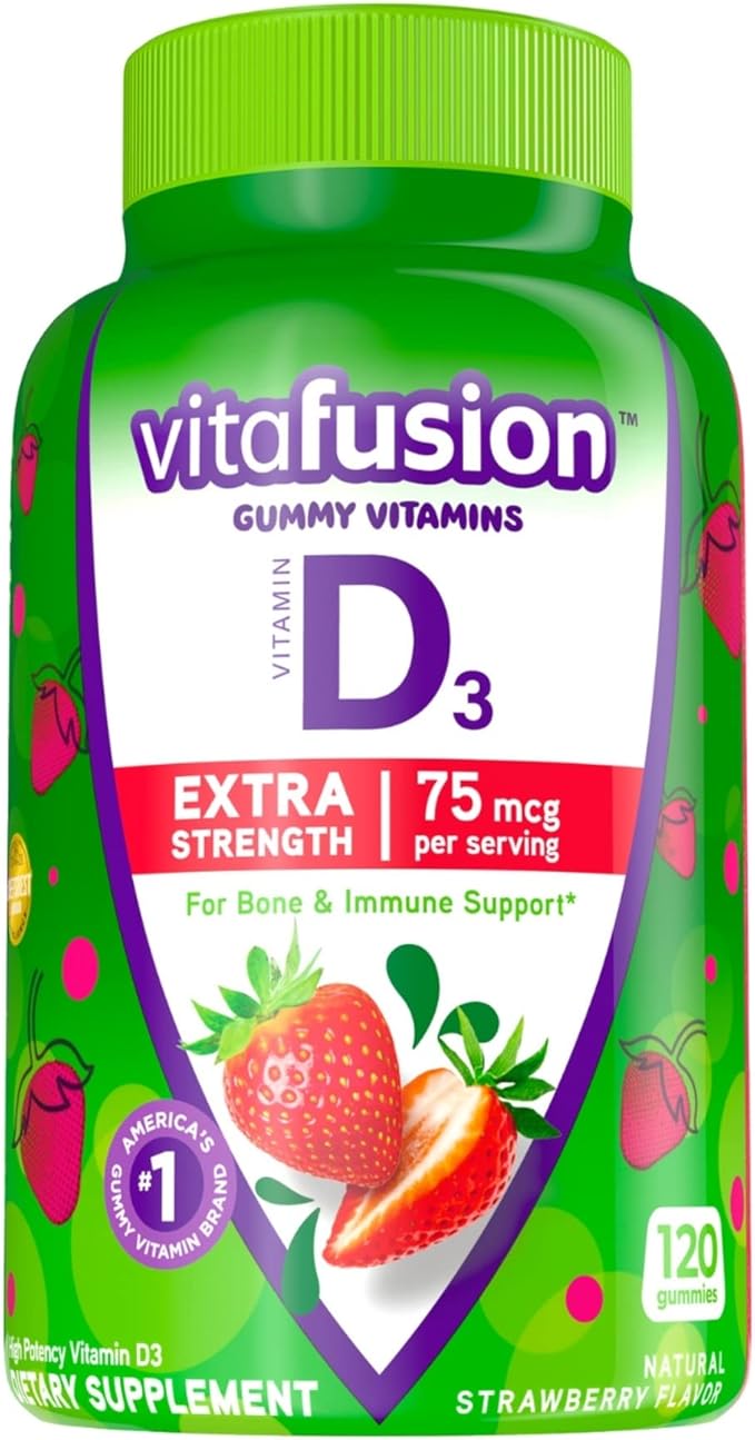 Vitafusion Women's Multivitamin Gummies (150 Count) D3 Gummy (120 Count)
