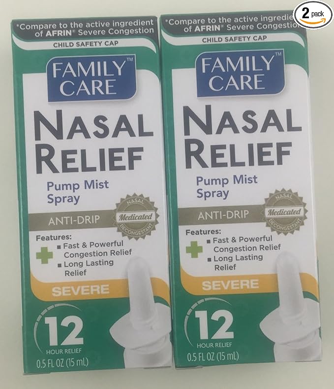 2 Pack - Family Care Nasal