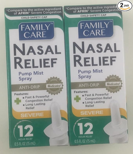 2 Pack - Family Care Nasal