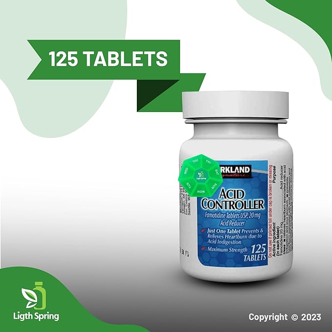 Acid Controller 20 mg, 125 Ct (2 Pack) (3 Items)