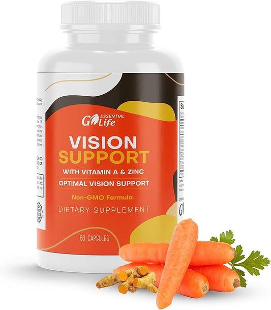 Vision Support Supplement 20mg for 60 Capsules
