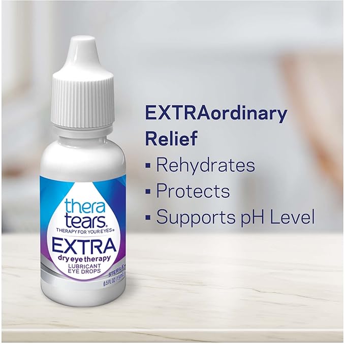 TheraTears 1200mg Omega 3 Supplement 180 Count 0.5 Fl 15 Ml, 2 Pack