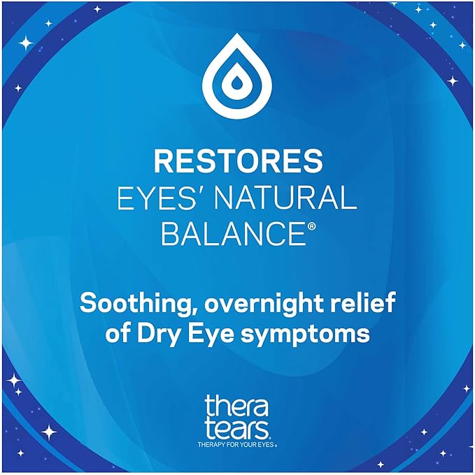 TheraTears Liquid Gel Nighttime Lubricating Eye 30 Count