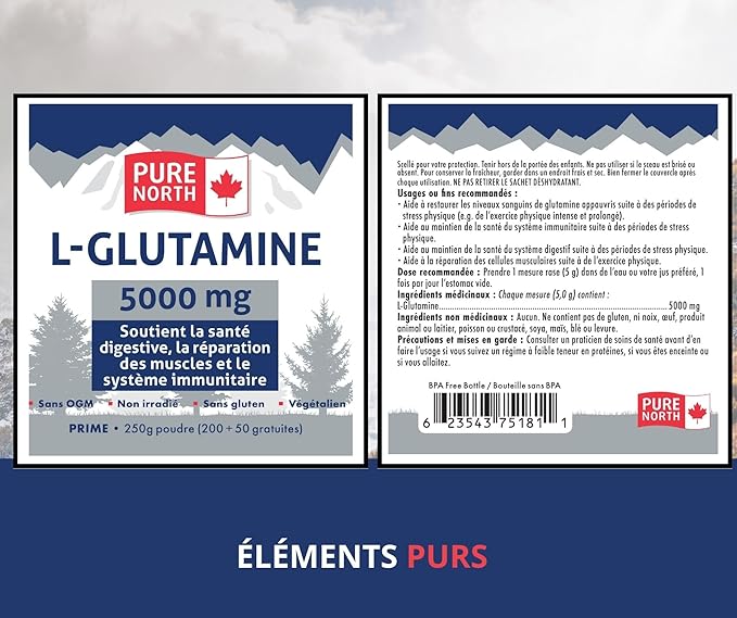 L-Glutamine 5000mg 250g