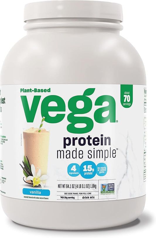 Vega Protein Made Simple Vanilla XL (70 Servings) 3.9lbs