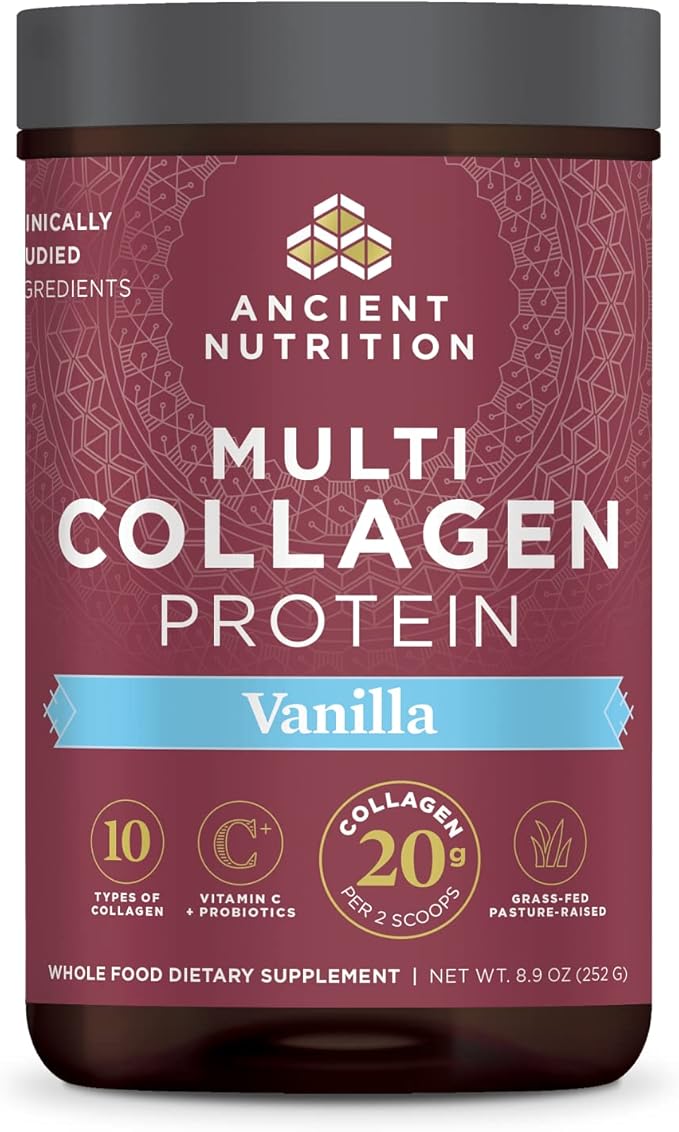 Ancient Nutrition Hydrolyzed Collagen Peptides Powder 24 Servings, 8.9oz