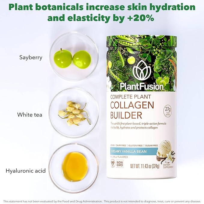 PlantFusion Vegan Collagen Powder 10.58 oz