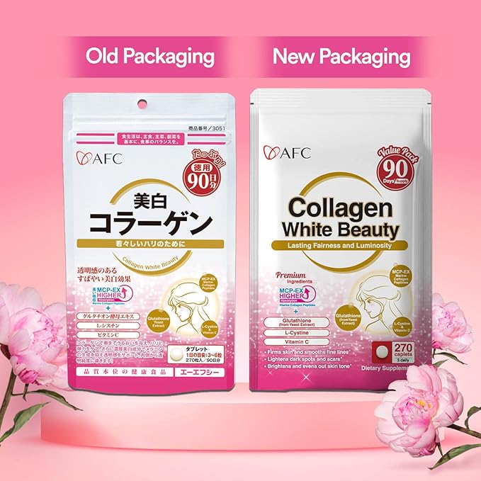 AFC Japan Collagen White Beauty 1.5X Better 90 Days