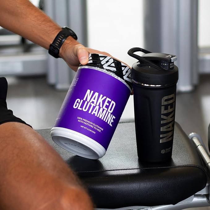 Pure L-Glutamine Made in The USA 200 Servings 1,000g, 2.2lb 2.2lb Bulk,
