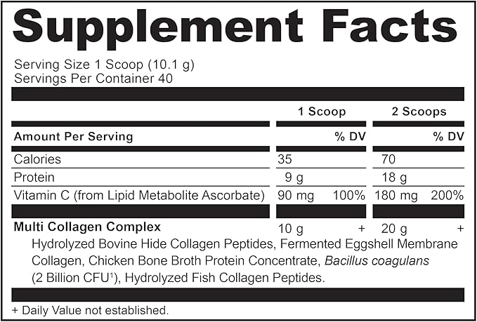 Ancient Nutrition Collagen Powder Protein (40 Servings,