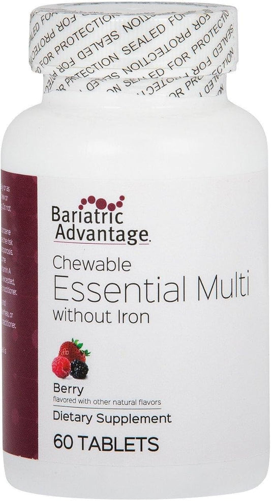 Bariatric Advantage Essential Multivitamin without Iron 200 DV 60 Count