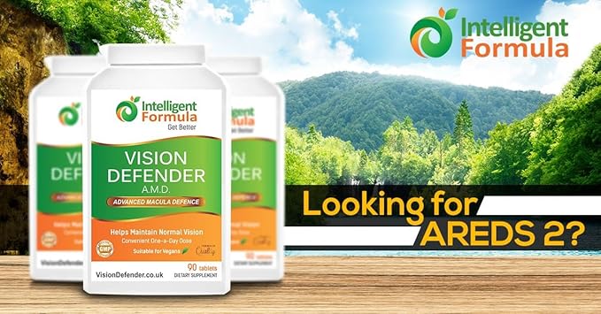 AREDS2 VISION DEFENDER AMD Supplement: Lutein, 2 Eye 3 Months (90 tablets)