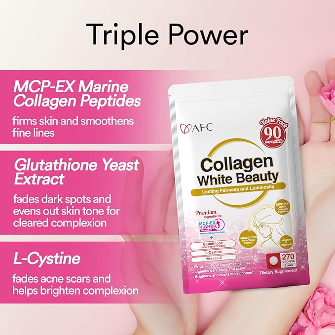 AFC Japan Collagen White Beauty 1.5X Better 90 Days