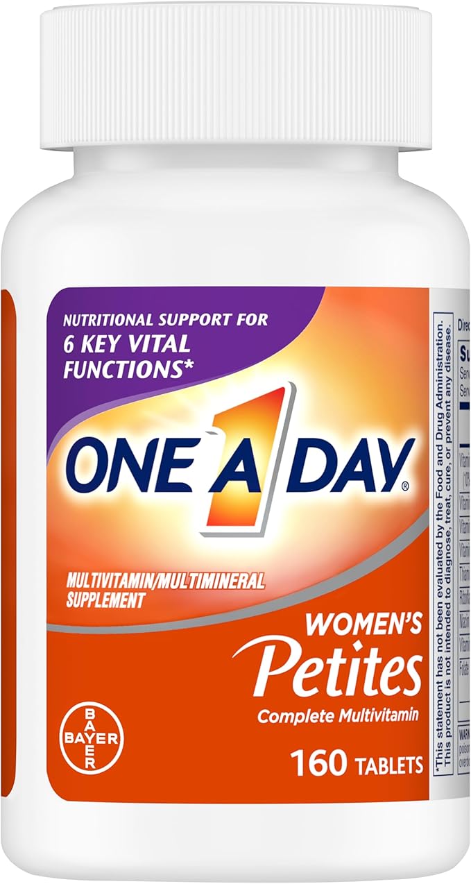 One A Day Women’s Petites Multivitamin,Supplement 160 count