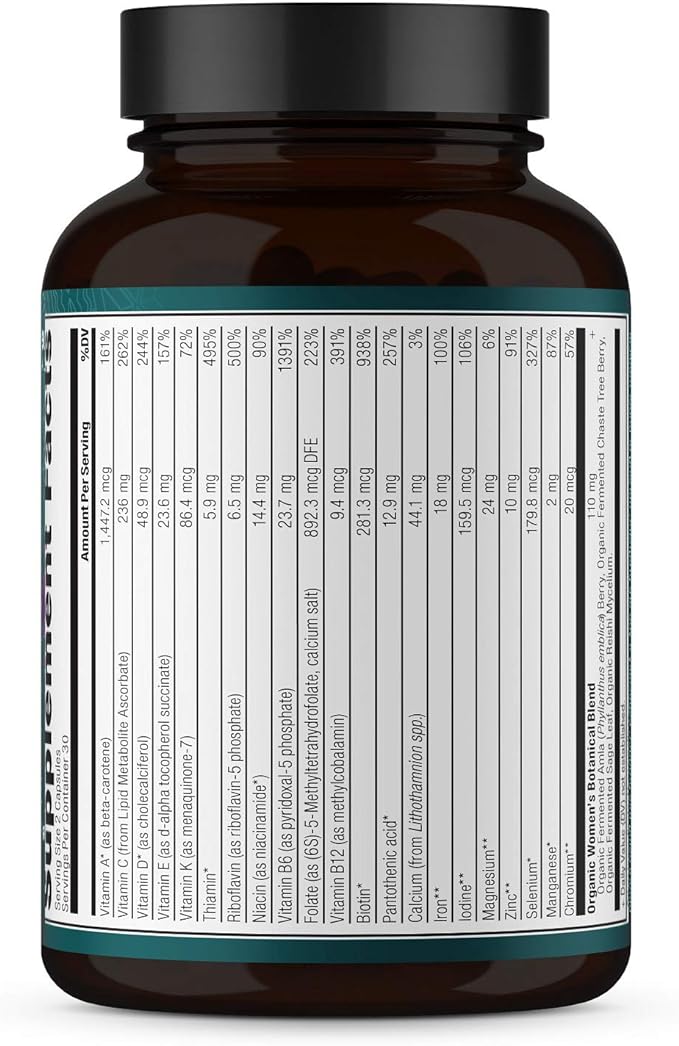 Ancient Nutrition Multivitamin for Women, Women's 60 Ct