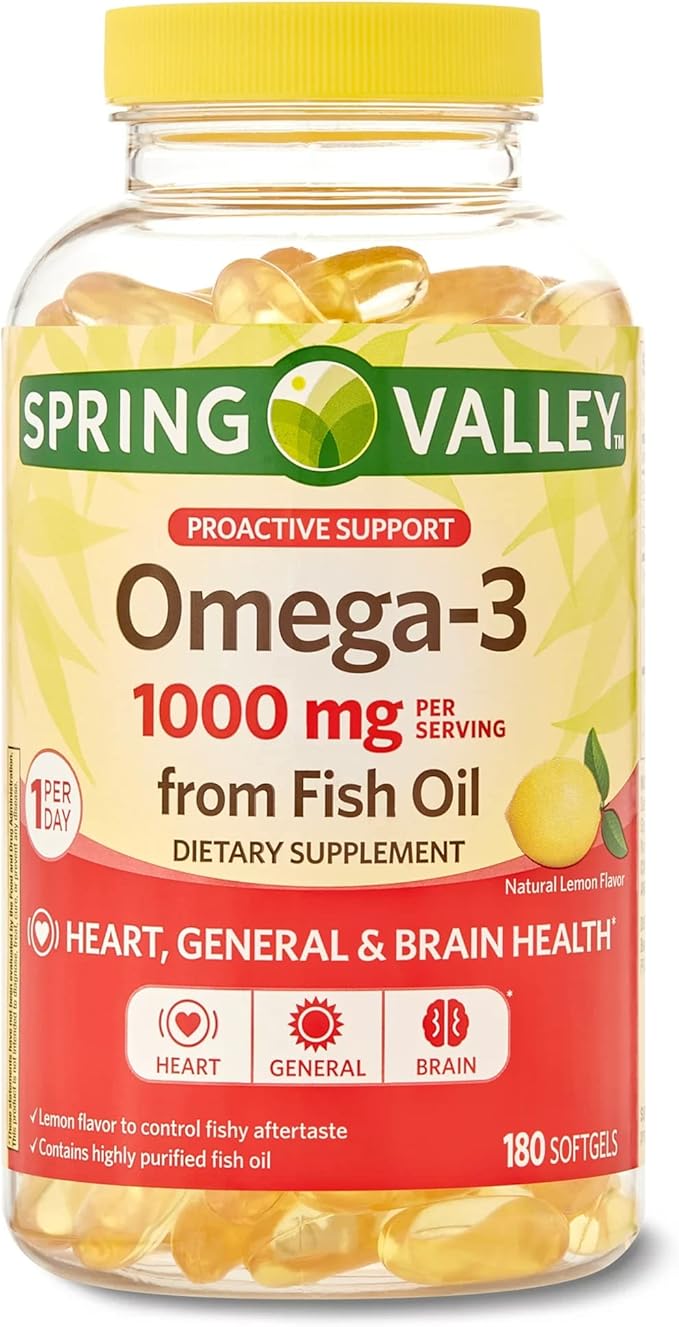 Lual's 45 Diabetes Decoded Bundle Omega-3 Fish Omega-3 Fish Omega-3 Fatty 3 Supplements Omega-3 Fish 1000 mg 180 Soft